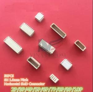 Đầu SH1.0 5 Pin Thẳng SMD